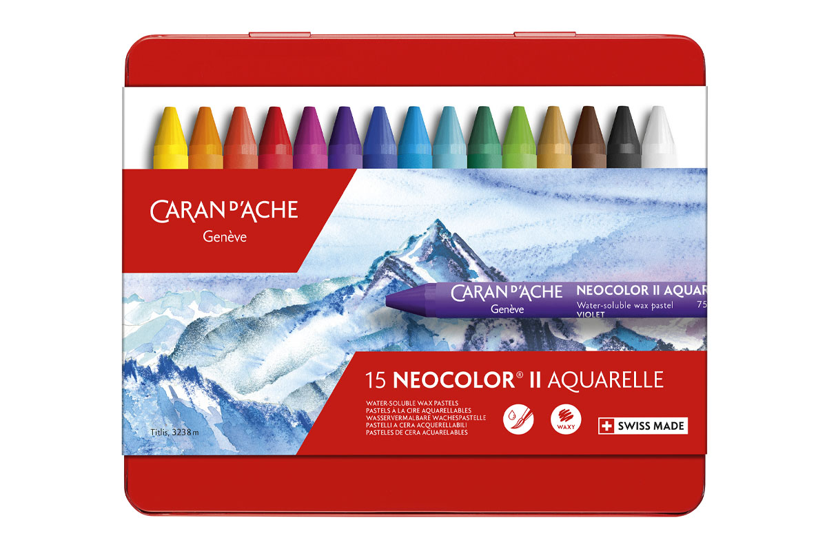 Caran d'Ache Neocolor II Wax Pastels Blik van 15